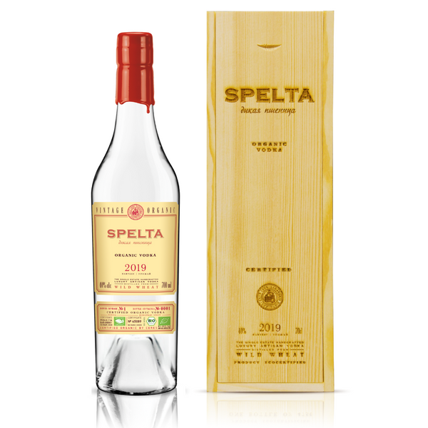 SPELTA ORGANIC VODKA WITH BOX - Kukuruz Products