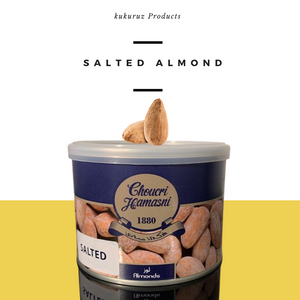 Almonds Salted 170g - Kukuruz Products