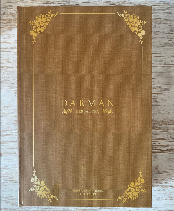 Darman Tea "Herbs & Dry Fruits collection - Yellow Book" 7.8g - Kukuruz Products