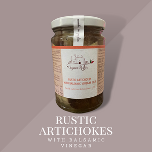Rustic Artichokes with Balsamic Vinegar 314ml - Kukuruz Products