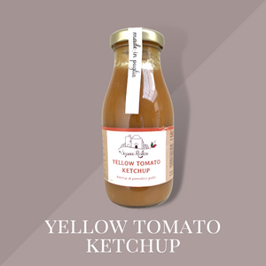 Ketchup di pomodoro giallo (Yellow tomato ketchup) 250ml - Kukuruz Products